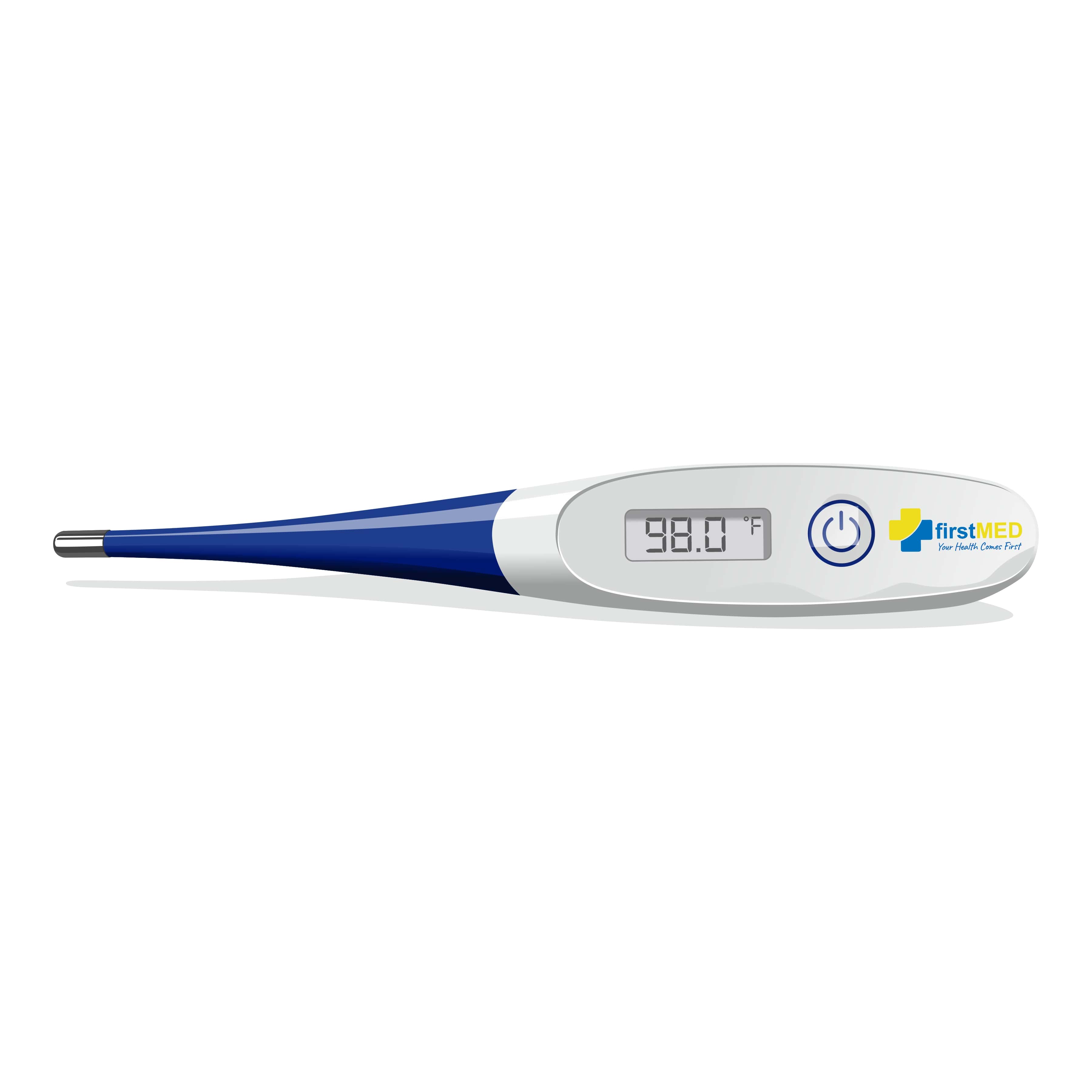 firstMED Digital Medical Thermometer Flexible Tip Thermometer  (Blue, White)