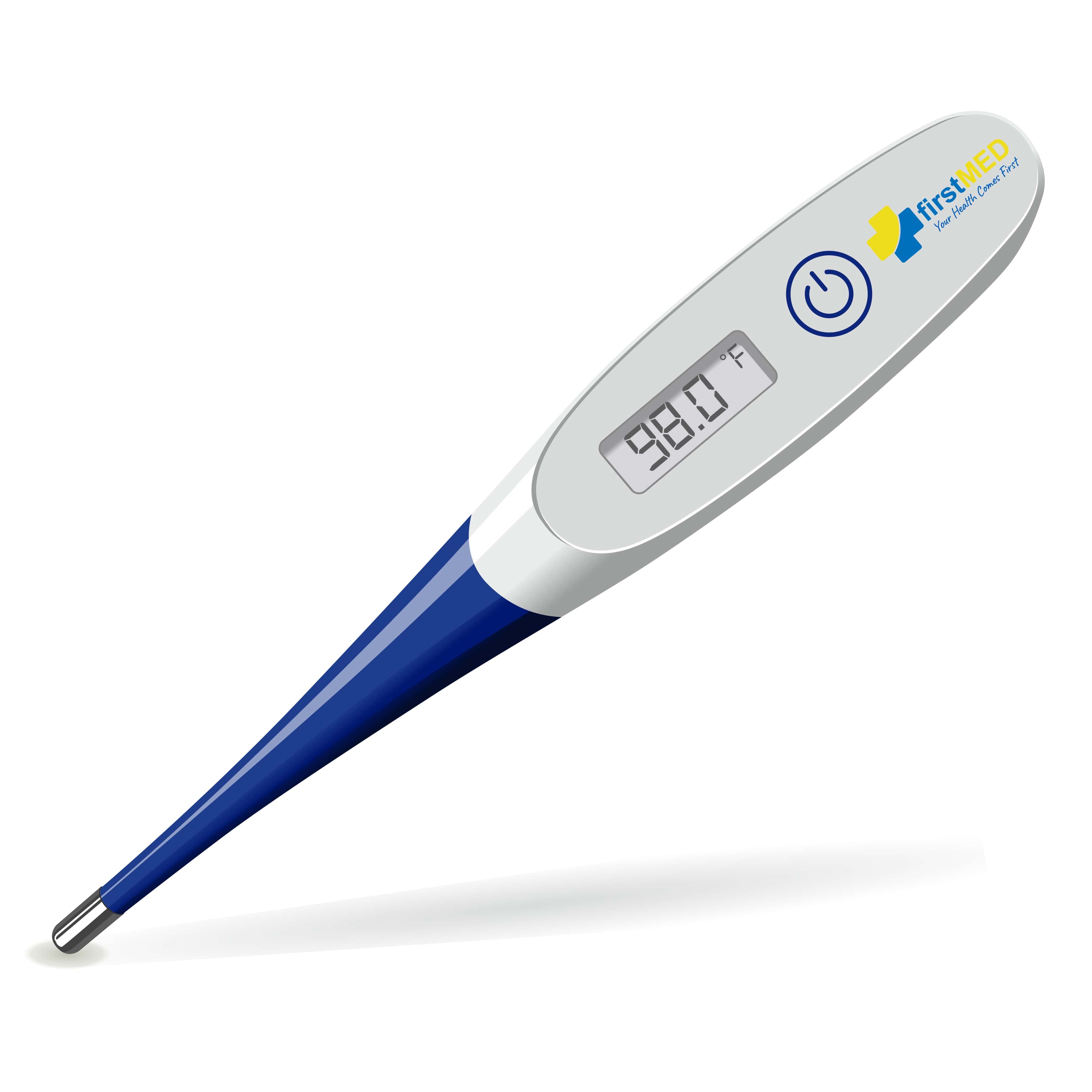 firstMED Digital Medical Thermometer Flexible Tip Thermometer  (Blue, White)