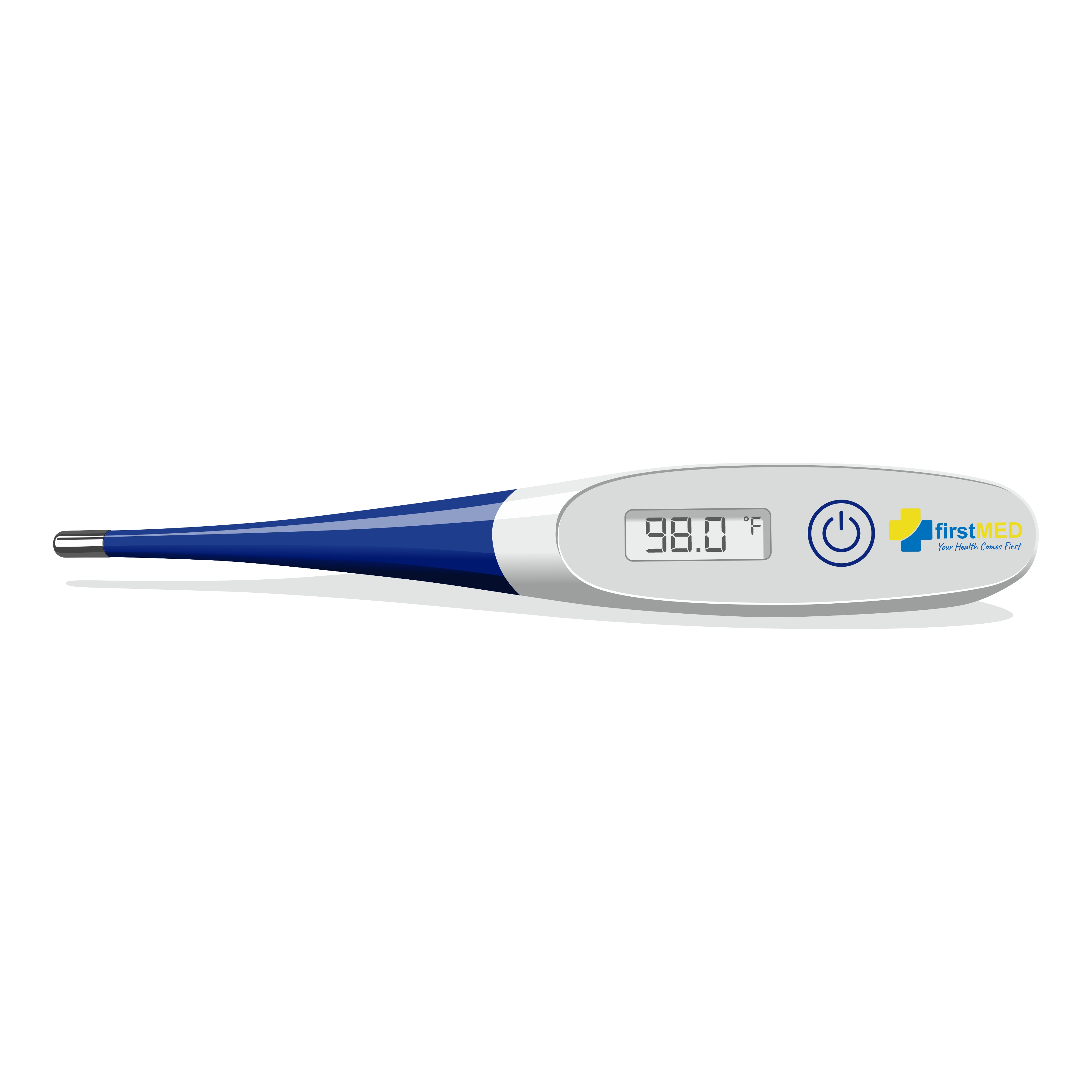 firstMED Digital Medical Thermometer Flexible Tip Thermometer  (Blue, White)