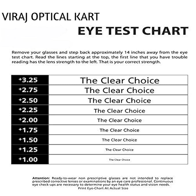 VIRAJ OPTICAL KART | NOSE RESTING PINCH PORTABLE READING GLASSES WITH NO TEMPLE ARM READER